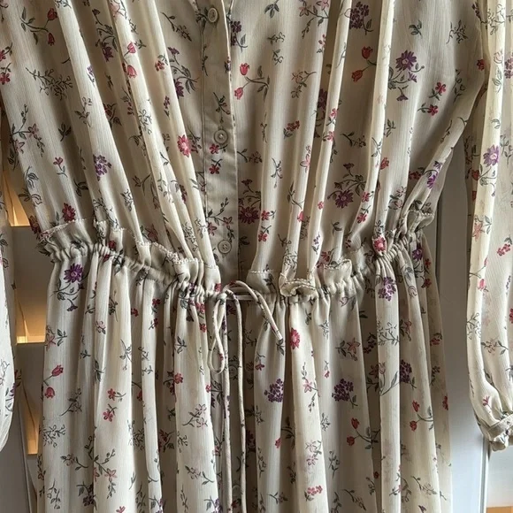 Uniqlo Joy of Print Floral Maxi Dress - Picture 5 of 11